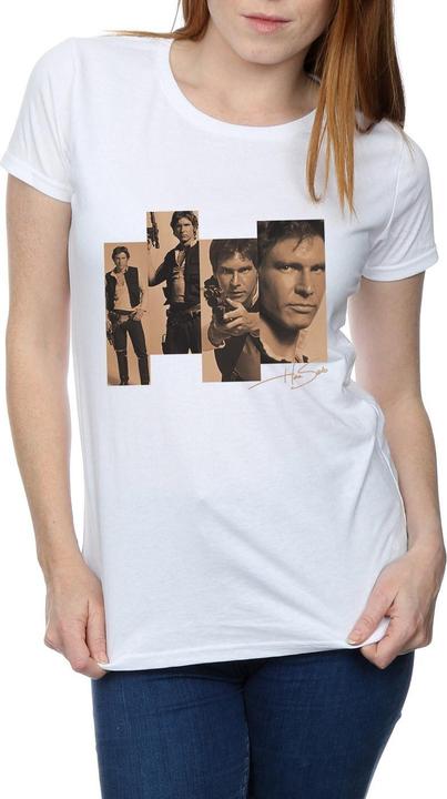 Immagine prodotto Star Wars Han Solo Photoshoot Maglietta Donna (XL)