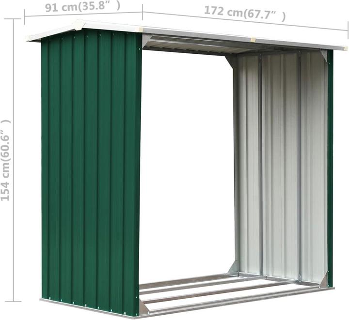 Immagine prodotto VidaXL Zeeba (172 x 91 x 154 cm)