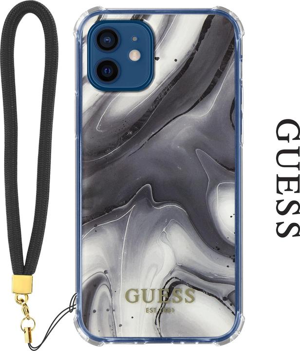Actual product image Guess TPU Case Marble (Apple iPhone 12 Pro)