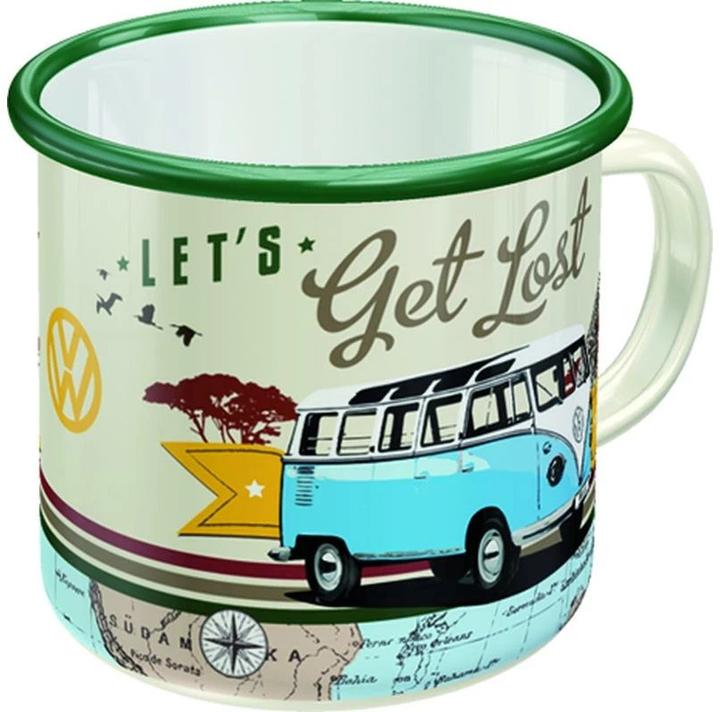 Produktbild Nostalgic-Art Merchandising Universaltasse Lets Get Lost 360 ml, 1 Stück, Hellgrün (360 ml, 1 x)