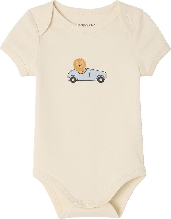Immagine prodotto Vertbaudet Bio-Kollektion: 5er-Pack Baby Kurzarm-Bodys in Schlupfform (56)