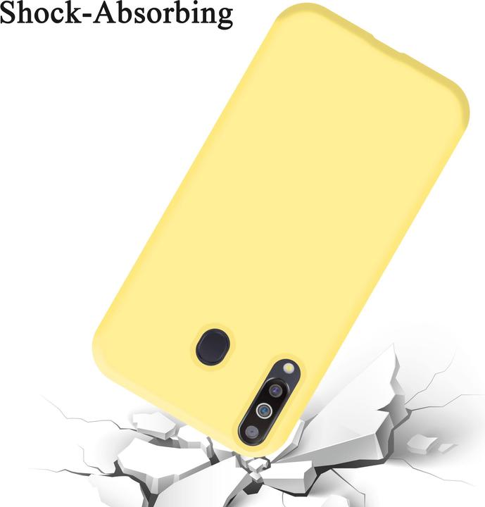 Produktbild Cadorabo TPU Liquid Silicone Case Cover (Samsung Galaxy A40s, Samsung Galaxy M30)