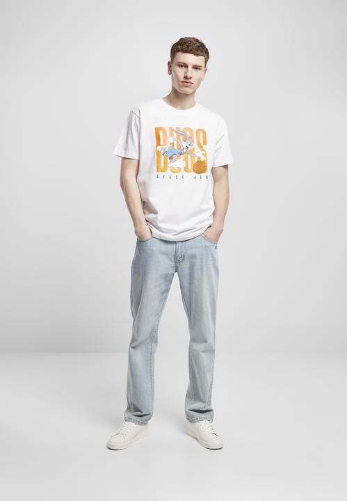 Actual product image Mister Tee T-shirt Space Jam Big Bugs Playing (M)