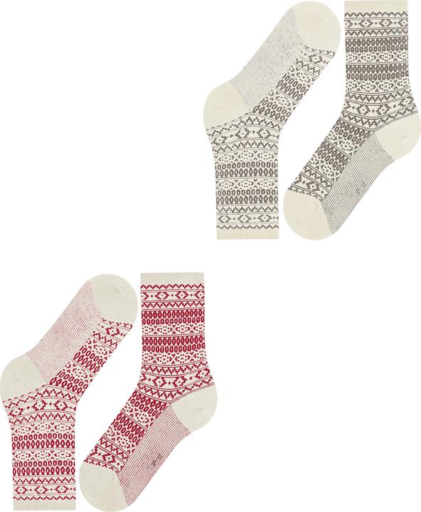 Immagine prodotto Esprit Sami Pattern 2-Pack Donna (Confezione da 2, 39 - 42)
