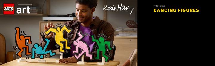 Image du produit LEGO Keith Haring - Figures dansantes (LEGO Art)
