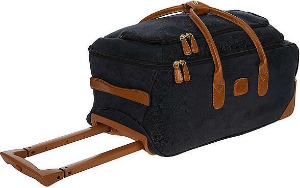 Brics Reisetasche mit Rollen "Life" 55cm (Blau) (40 l, Handgepäck (bis 50l))