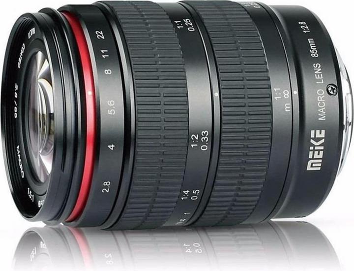Actual product image Meike 85mm f/2.8 Macro, Fujifilm X (Fujifilm X, APS-C / DX)