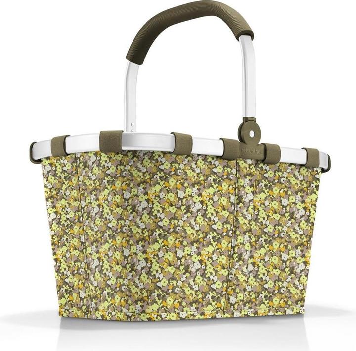 Actual product image reisenthel carrybag viola yellow- Sturdy shopping basket with lots of storage space and practical inner pocket