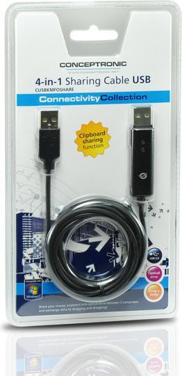 Produktbild Conceptronic 4-IN-1 SHARING CABLE USB