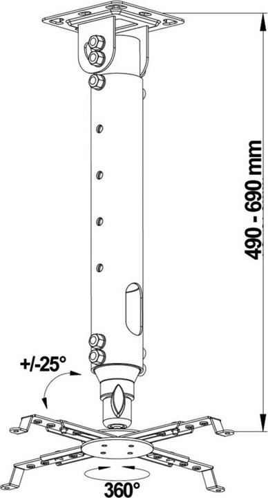 Immagine prodotto myWall H16-8WL (Soffitto)