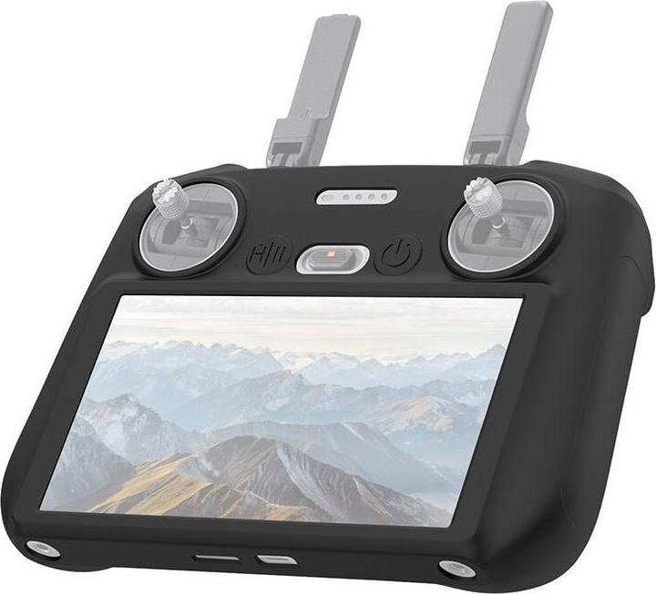 Puluz Silicone protective case for DJI RC 2 (black) (Drohnen Schutz, DJI RC 2)