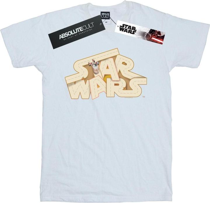 Produktbild Star Wars Tatooine Jumble Logo TShirt Jungen (152, 158)