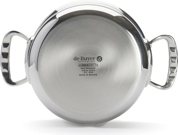 Actual product image de Buyer Affinity (20 cm, Casserole + Stewpot, Stainless steel)