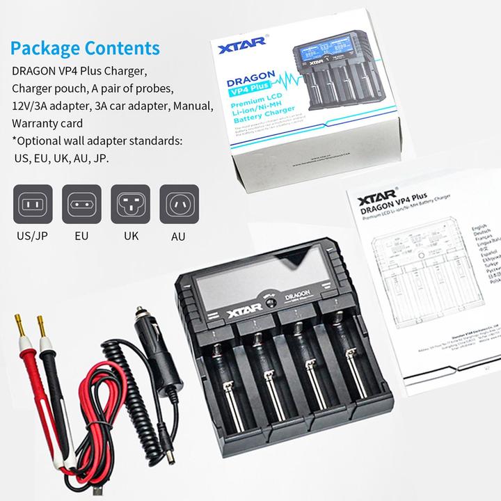 Actual product image Xtar Universal quick charger (1 pcs., Chargers without battery)