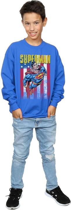 Actual product image Boys Superman Flight Sweatshirt (152, 158)