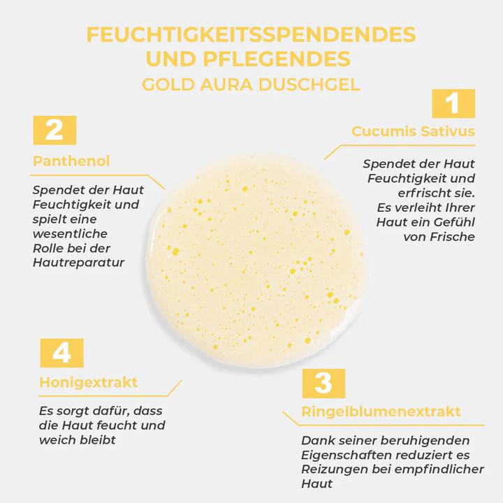 Produktbild The Bath Factory Gold Aura Duschgel 400ml (400 ml)