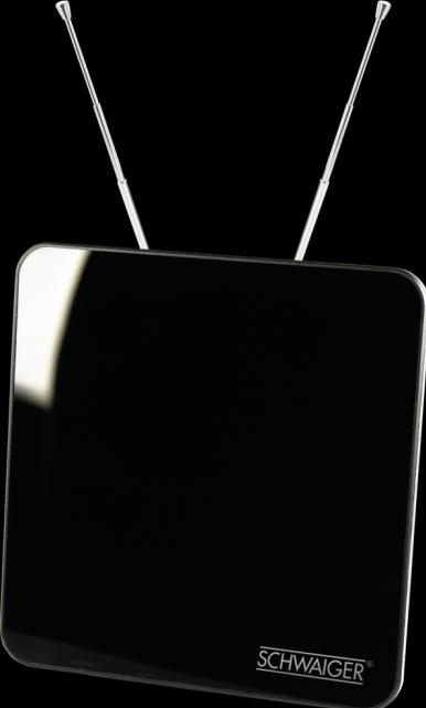Actual product image Schwaiger Indoor antenna (Indoor antenna, 45 dB, DVB-T / -T2)