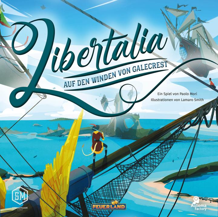 Immagine prodotto Feuerland FEU31010 - Libertalia - Sui venti di Galecrest, Gioco da tavolo, età 14+ (Edizione IT) (Tedesco)