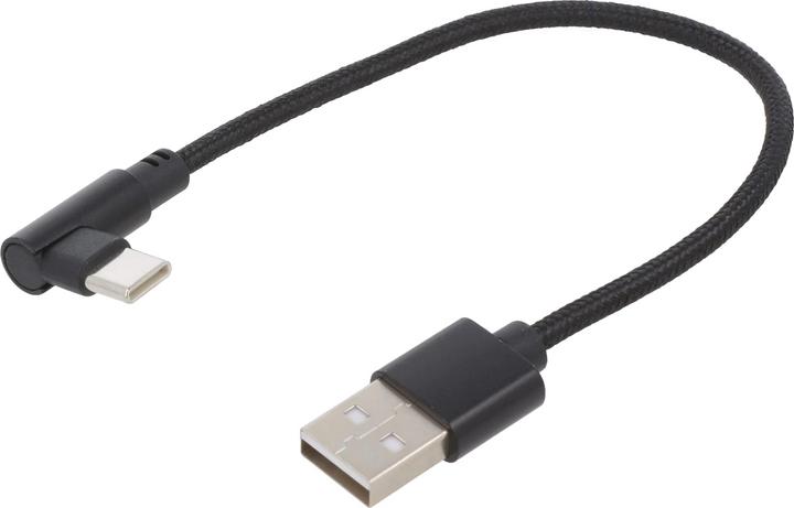 Gembird CC-USB2-AMCML-0.2M Cavo USB 0.2 m USB 2.0 USB A USB C Nero (0.20 m, USB 2.0)