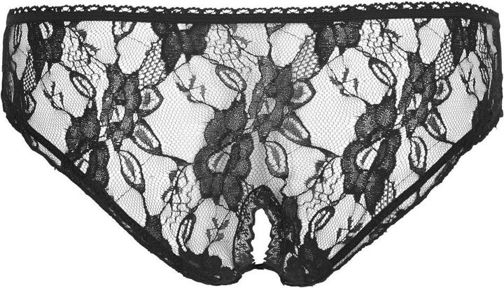 Actual product image Cottelli Collection Panties crotchless black (XL)