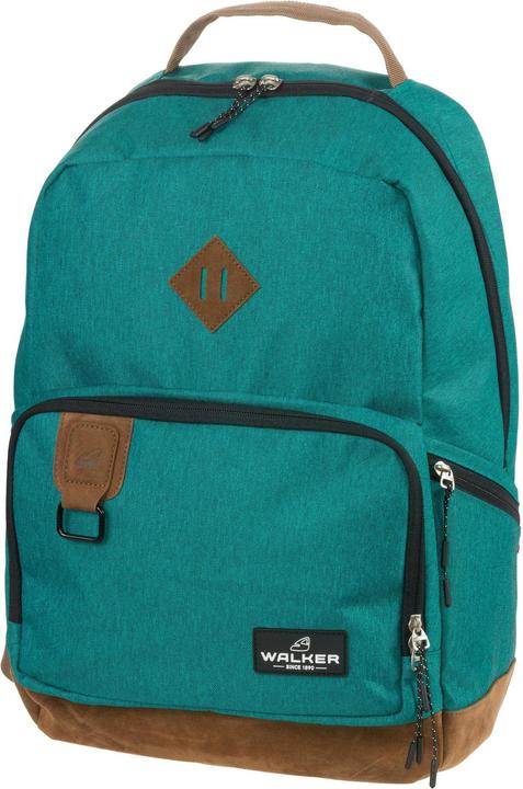 Produktbild Walker Schulrucksack Pure Eco 29 l, Smaragdgrün (29 l)