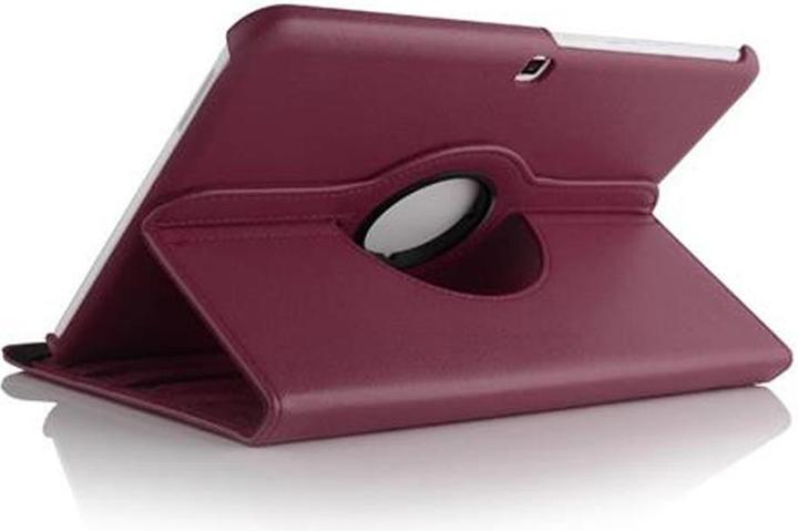 Actual product image Cadorabo Tablet Book Rubber (NO Wake Up) Cover (Galaxy Tab 4)