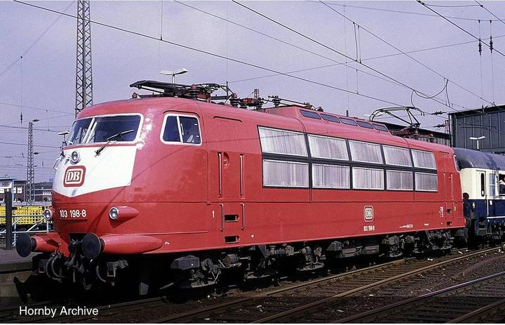 Immagine prodotto Hornby Locomotiva elettrica DB 103 140 Einholmpanto orient red Ep. IV DC (Traccia IV)