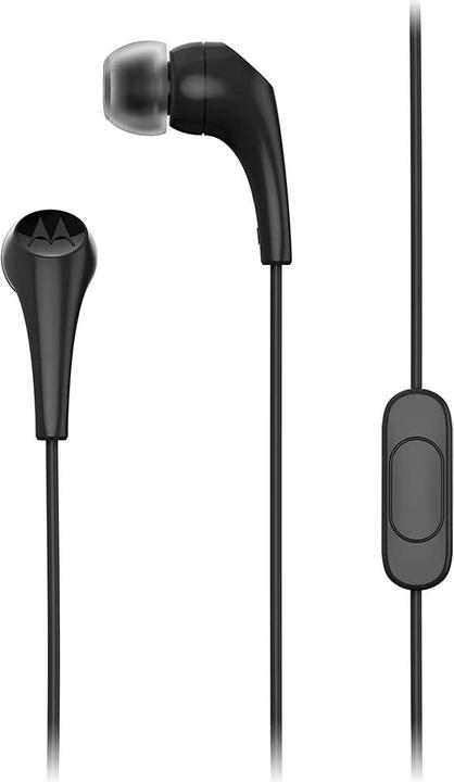 Actual product image Motorola Earphone EARBUDS 105 WHT (No noise cancelling, Cable)
