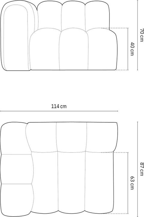 Produktbild Micadoni Lupine (2-Sitzer, 3-Sitzer, 4-Sitzer)