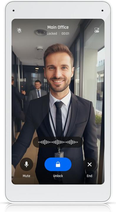 Actual product image Ubiquiti Display that pairs with the