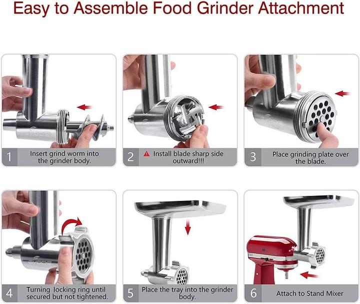 Actual product image Gvode Mincer attachment for Kitchenaid