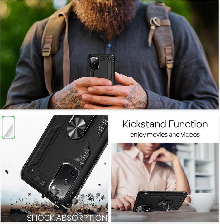 Produktbild Nalia Ring Handyhülle (Samsung Galaxy S20 FE, Samsung Galaxy S20 FE 5G)