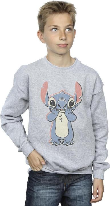 Actual product image Disney Boys Lilo And Stitch Big Print Sweatshirt (128)