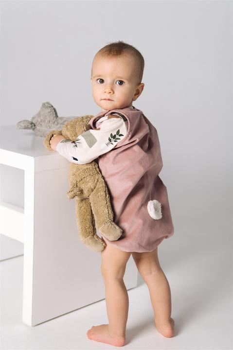 Image du produit Hebe Barboteuse en velours côtelé avec broderie de lapin (62)