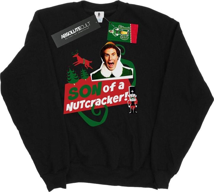 Actual product image Elf Mens Son Of A Nutcracker Sweatshirt (3XL)