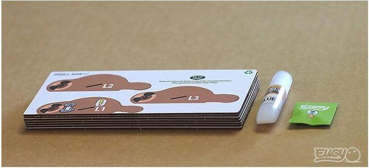 Actual product image Eugy Sloth (23 pieces)