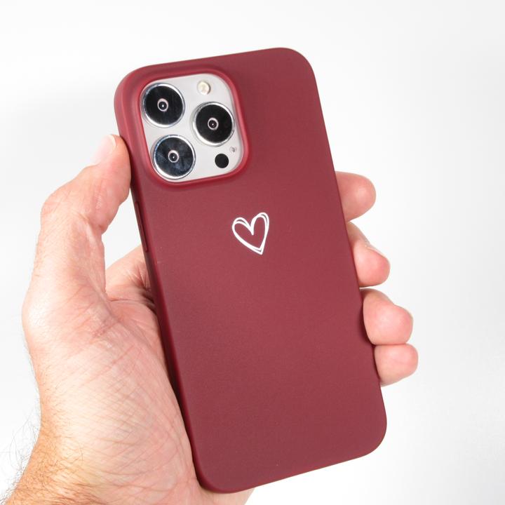 Actual product image PhoneLook Coque Gel coeur (Apple iPhone 15 Pro)