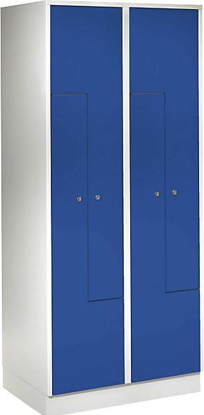 Image du produit Wolf Vestiaire en acier, armoire en Z (80 cm, 180 cm)