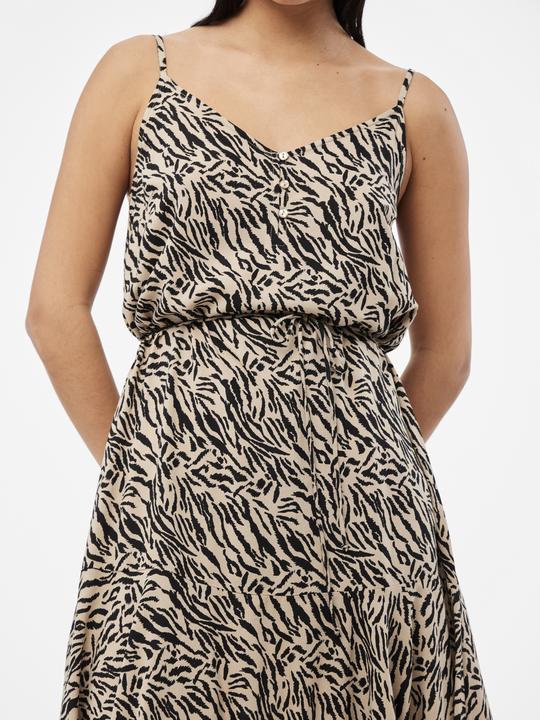 Actual product image Pieces Print strap dress (S)