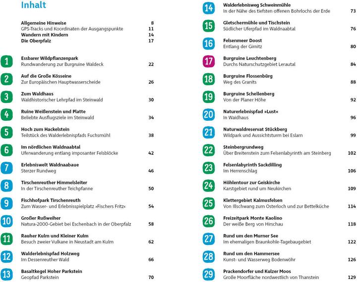 Valori nutrizionali e ingredienti ErlebnisWandern mit Kindern Oberpfalz (Tedesco, Romano Linhard, Renate Linhard, 2024)