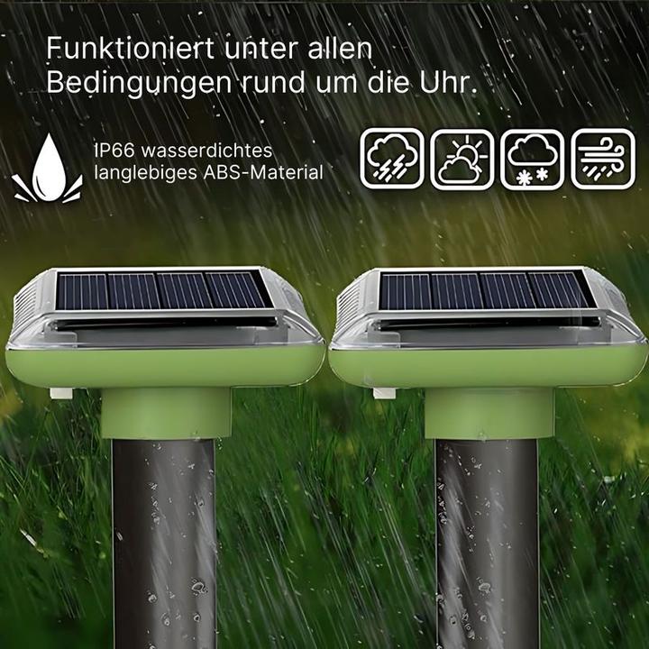 Image du produit Hermex Dissuasion solaire des taupes Sans taupe Chasseur d'animaux Rongeurs Set de 4 pièces (1 ml)