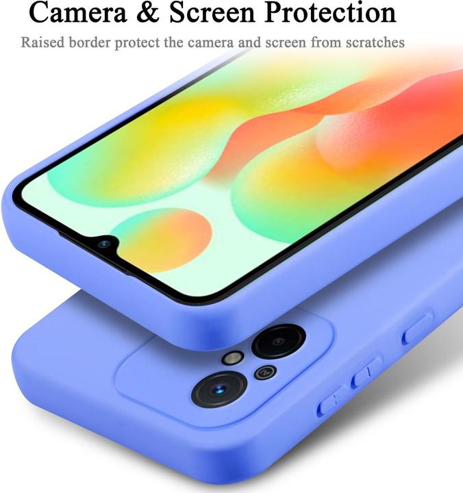 Immagine prodotto Cadorabo Custodia per Redmi 12C in TPU con design in silicone a protezione dai liquidi (Xiaomi Redmi 12C)