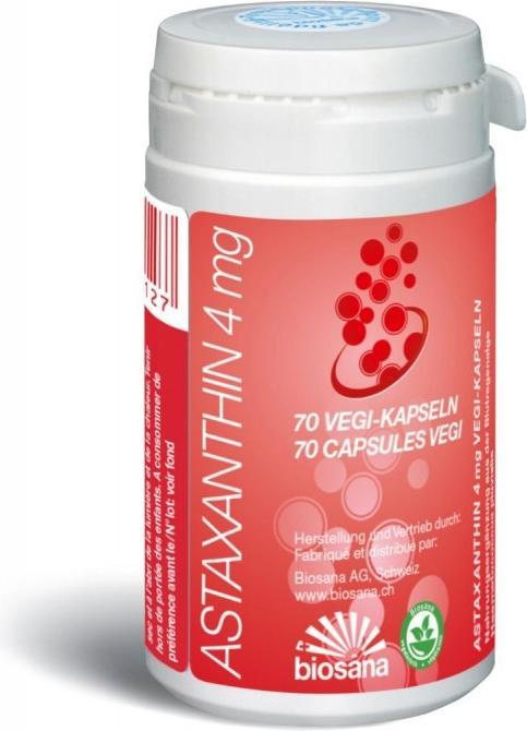 Produktbild Biosana Astaxanthin (70 Stück, Kapseln, 0.00 g)