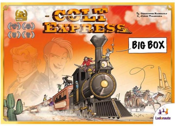 Actual product image Ludonaute Colt Express Big Box (German)
