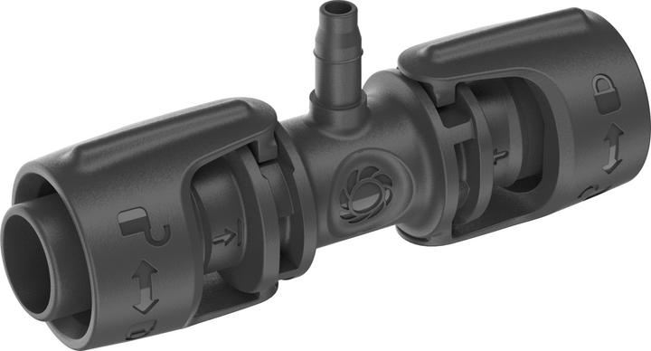 Gardena T-Stück 13 mm – 4,6 mm (Tropfbewässerung Verbinder + Abzweiger)