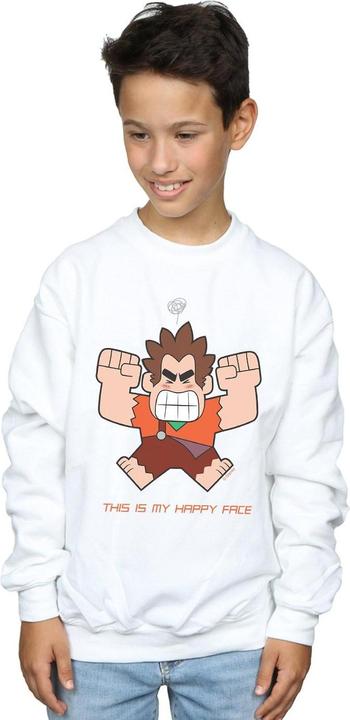 Immagine prodotto Disney Wreck It Ralph Happy Face Felpa Ragazzi (116)