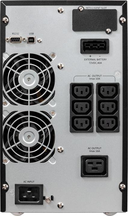 Immagine prodotto Eaton 9E3000I - Doppia conversione (online) - 3000 VA - 2400 W - 176 V - 300 V - 40/70 Hz (3000 VA, 2400 W, Doppio convertitore online UPS)