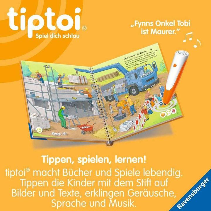Produktbild tiptoi Mein Wörter-Bilderbuch - Baustelle (Deutsch, Stefan Richter, Sandra Grimm, 2023)