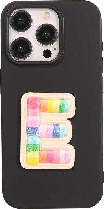 Image du produit PhoneLook Autocollant sticker pour téléphone/tablette/ordinateur brodé en 3D Lettre E