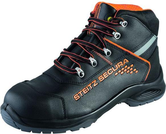 Actual product image Steitz Lace-up boot black/orange VX 7600, S3 NB (S3, 37)